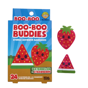 Boo-Boo Buddies Bandages Watermelon & Strawberry - Treasure Island Toys
