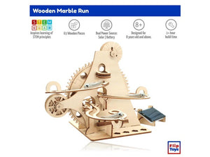 Flip Toys Wooden Marble Run - Coaster - Treasure Island Toys