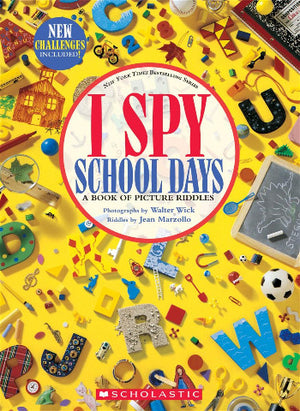 I Spy School Days: A Book of Picture Riddles - Treasure Island Toys