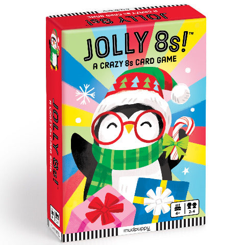 Mudpuppy Jolly 8s! Card Game - Treasure Island Toys