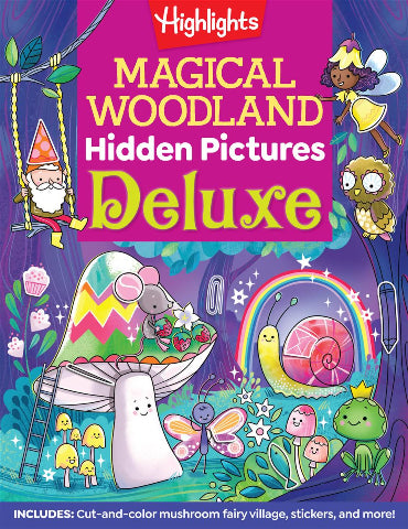 Highlights Hidden Pictures Magical Woodland Deluxe - Treasure Island Toys