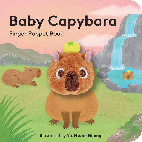 Finger Puppet Book Baby Capybara