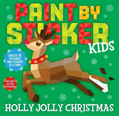 Paint by Sticker Kids: Holly Jolly Christmas - Treasure Island Toys