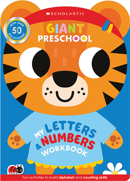 Scholastic Early Learners Giant Preschool: My Alphabet and Counting Workbook