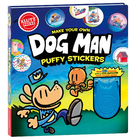 Klutz Make Your Own Dog Man Puffy Stickers