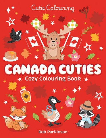 Cutie Colouring: Canada Cuties Cozy Colouring Book (Copy) - Treasure Island Toys