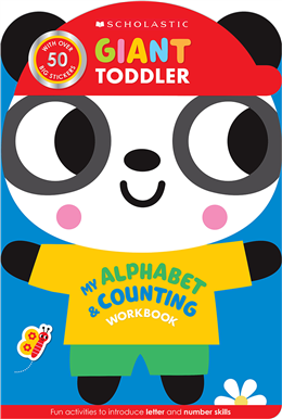 Scholastic Early Learners Giant Toddler: My Alphabet & Counting Workbook