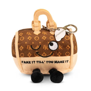 Punchkins Bag Clip Purse "Fake it Til You Make It"