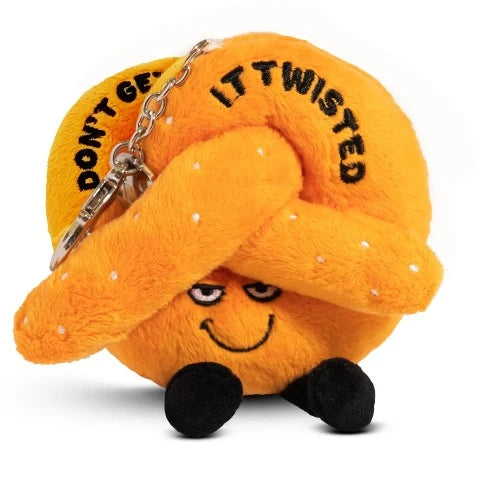 Punchkins Bag Clip Pretzel "Don't Get It Twisted" - Treasure Island Toys