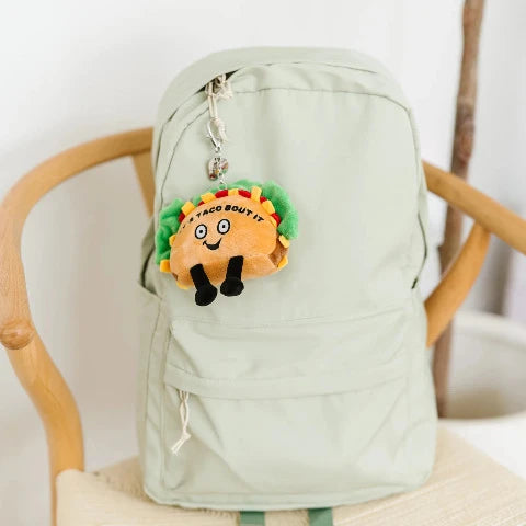 Punchkins Bag Clip Taco " Let's Taco Bout It"