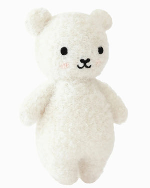 Cuddle + Kind Baby Bouclé Bear, Ivory - Treasure Island Toys