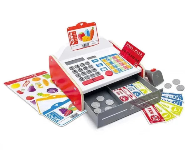 Hape Pretend Beep 'n' Buy Cash Register - Treasure Island Toys