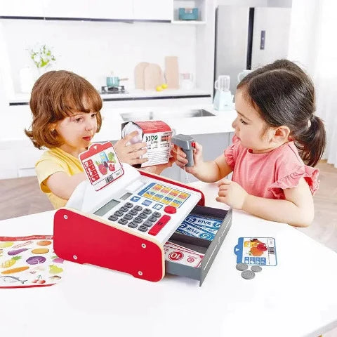 Hape Pretend Beep 'n' Buy Cash Register - Treasure Island Toys