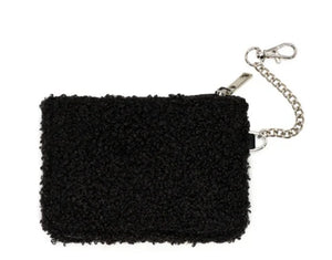 Living Royal Keychain Pouch Black Smile