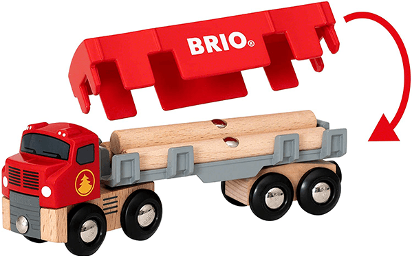 Brio Trains - Lumber Truck - Treasure Island Toys