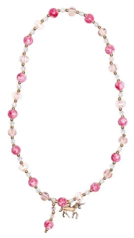 Great Pretenders Fashion - Boutique Necklace Pink Crystal - Treasure Island Toys
