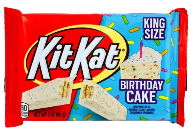 Kit Kat Birthday Cake Flavour King Size - Treasure Island Toys