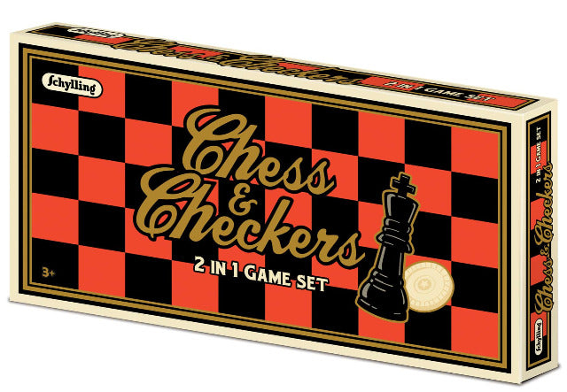 Classic Chess & Checkers - Treasure Island Toys