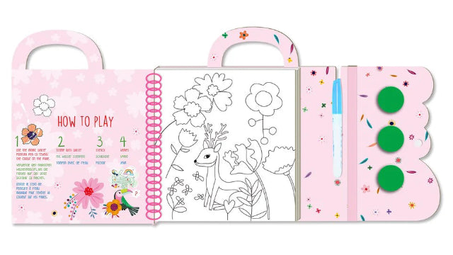 Avenir Magic Water Painting Garden & Animals - Treasure Island Toys