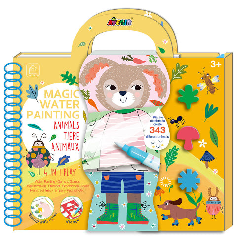 Avenir Magic Water Painting Animals - Treasure Island Toys