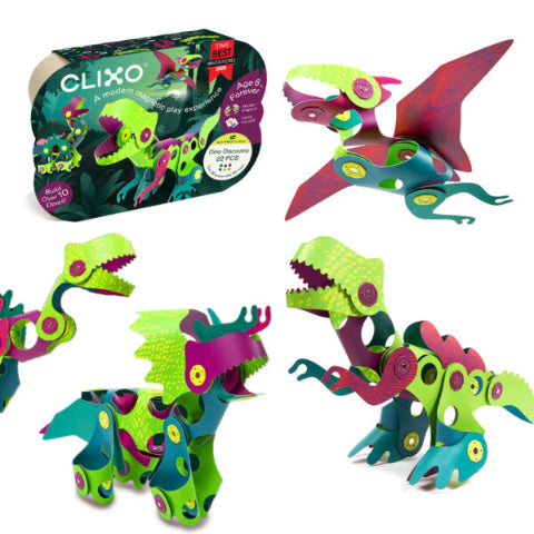 Clixo Dino Discovery Pack - Treasure Island Toys