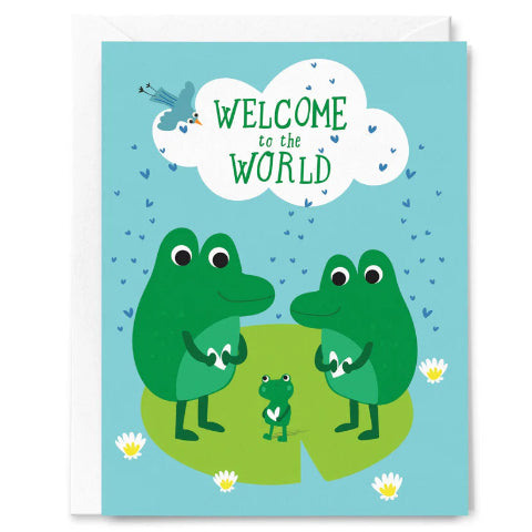 Happy Just Happy Greeting Card - Welcome to the World