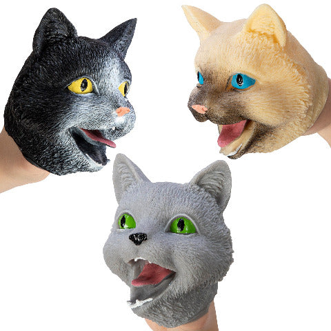 Cat Hand Puppet - Treasure Island Toys