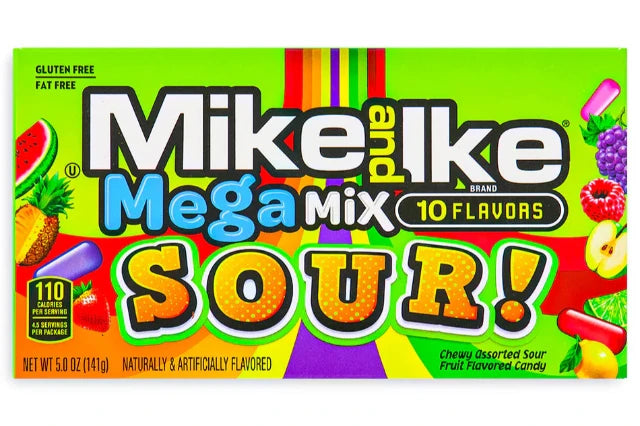 Theater Box Mike & Ike Mega Mix Sour