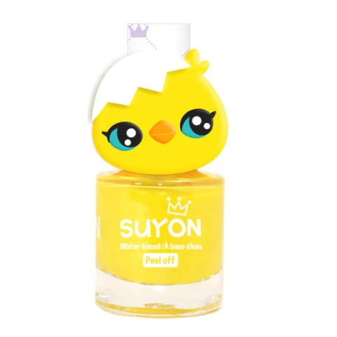 Suyon Pearl Yellow Peel-Off Nail Polish - Chick - Treasure Island Toys
