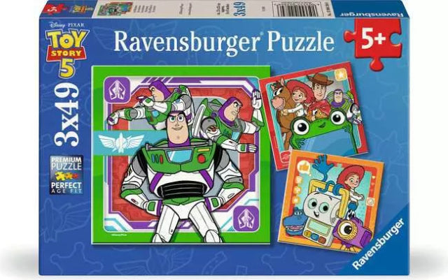 Ravensburger Puzzle 3 x 49 Piece, Toy Story 5