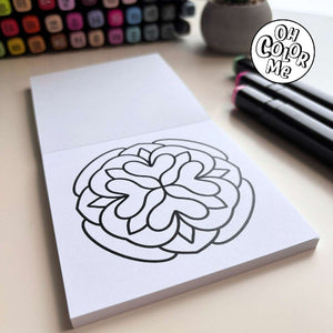 Oh Color Me Mystical Mandalas Mini Colouring Book - Treasure Island Toys