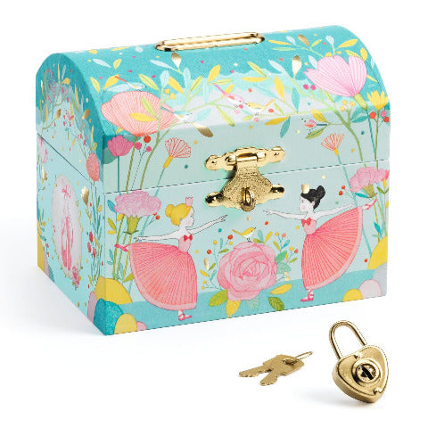 Djeco Money Box - Ballerina - Treasure Island Toys