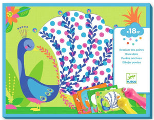 Djeco Art Kit - Painting All About Dots - Treasure Island Toys