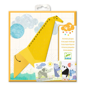 Djeco Art Kit - First Paper Folding, 1 2 3... Fold!