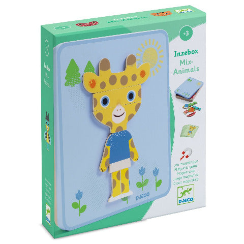 Djeco Pretend - Inzebox Magnetic Mix Animals - Treasure Island Toys