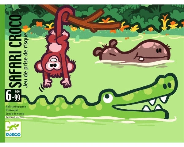 Djeco Game - Safari Croco - Treasure Island Toys