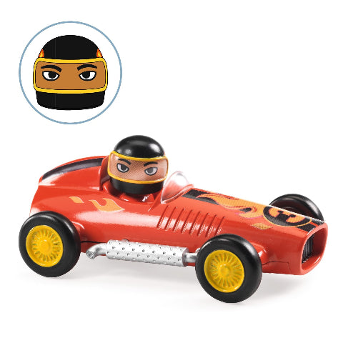 Djeco Crazy Motors - Super Speed Red - Treasure Island Toys