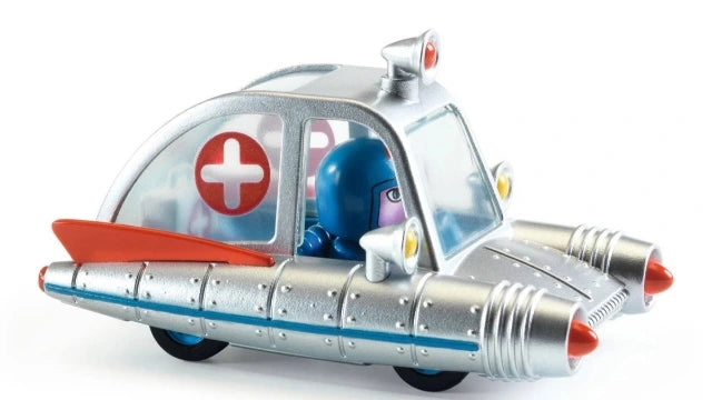 Djeco Crazy Motors - Space Ambulance - Treasure Island Toys