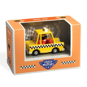 Djeco Crazy Motors - Taxi Joe - Treasure Island Toys