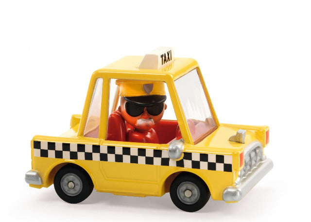 Djeco Crazy Motors - Taxi Joe - Treasure Island Toys