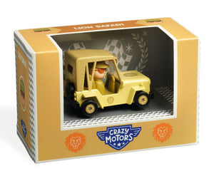 Djeco Crazy Motors - Lion Safari - Treasure Island Toys