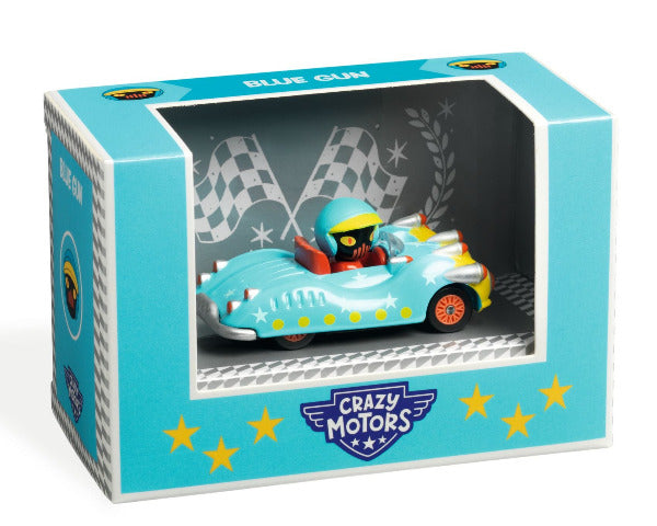 Djeco Crazy Motors - Blue Gun - Treasure Island Toys