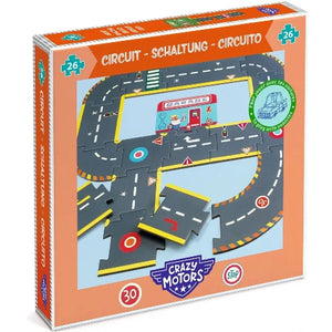 Djeco Crazy Motors - Giant Circuit Puzzle 