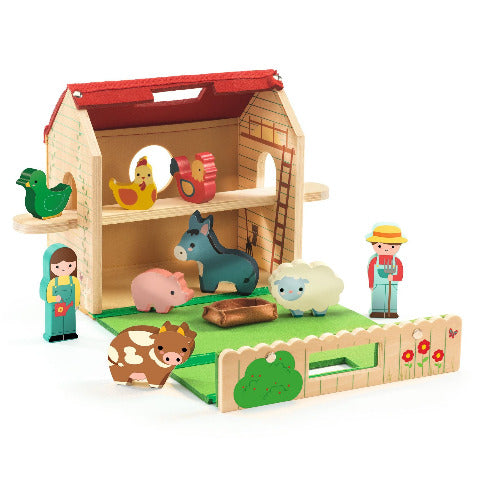 Djeco Toddler - Softi Farm - Treasure Island Toys