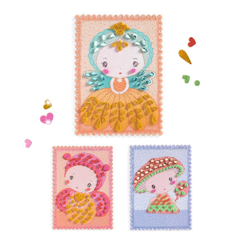 Djeco Art Kit Tinyly - Mosaics Stella & Co - Treasure Island Toys