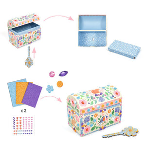 Djeco Art Kit - DIY Precious Treasure - Treasure Island Toys