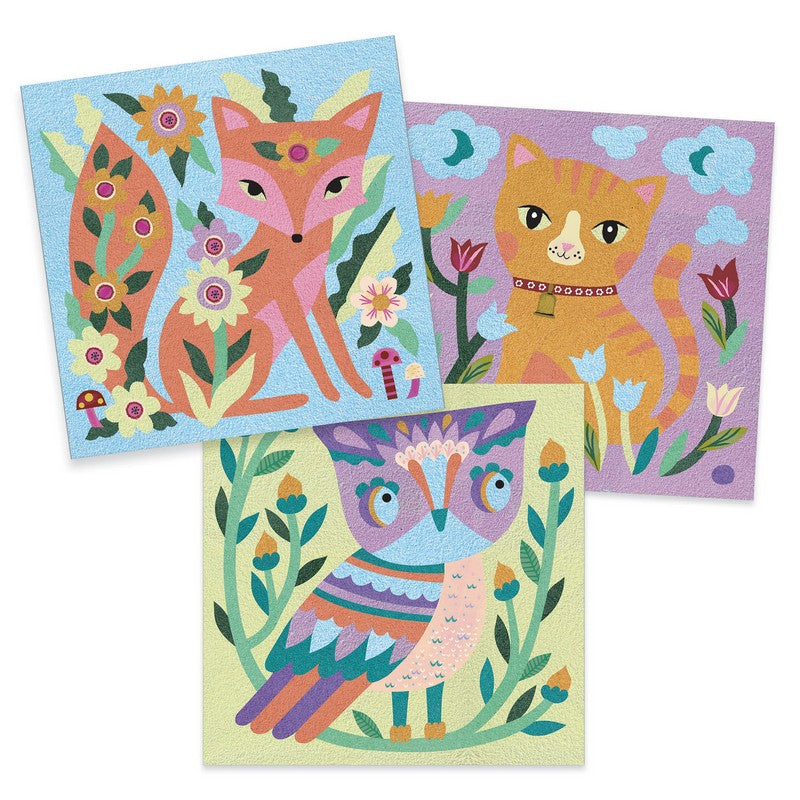 Djeco Art Kit - Sand Garden Lights - Treasure Island Toys