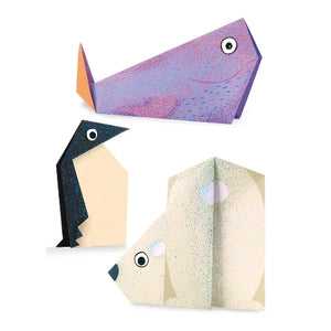 Djeco Art Kit - Origami, Polar Animals