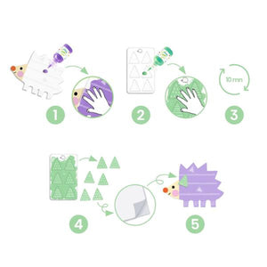 Djeco Art Kit - Painting Small Forms - Treasure Island Toys