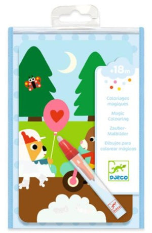Djeco Art Kit- Colouring with Water In the Park - Treasure Island Toys